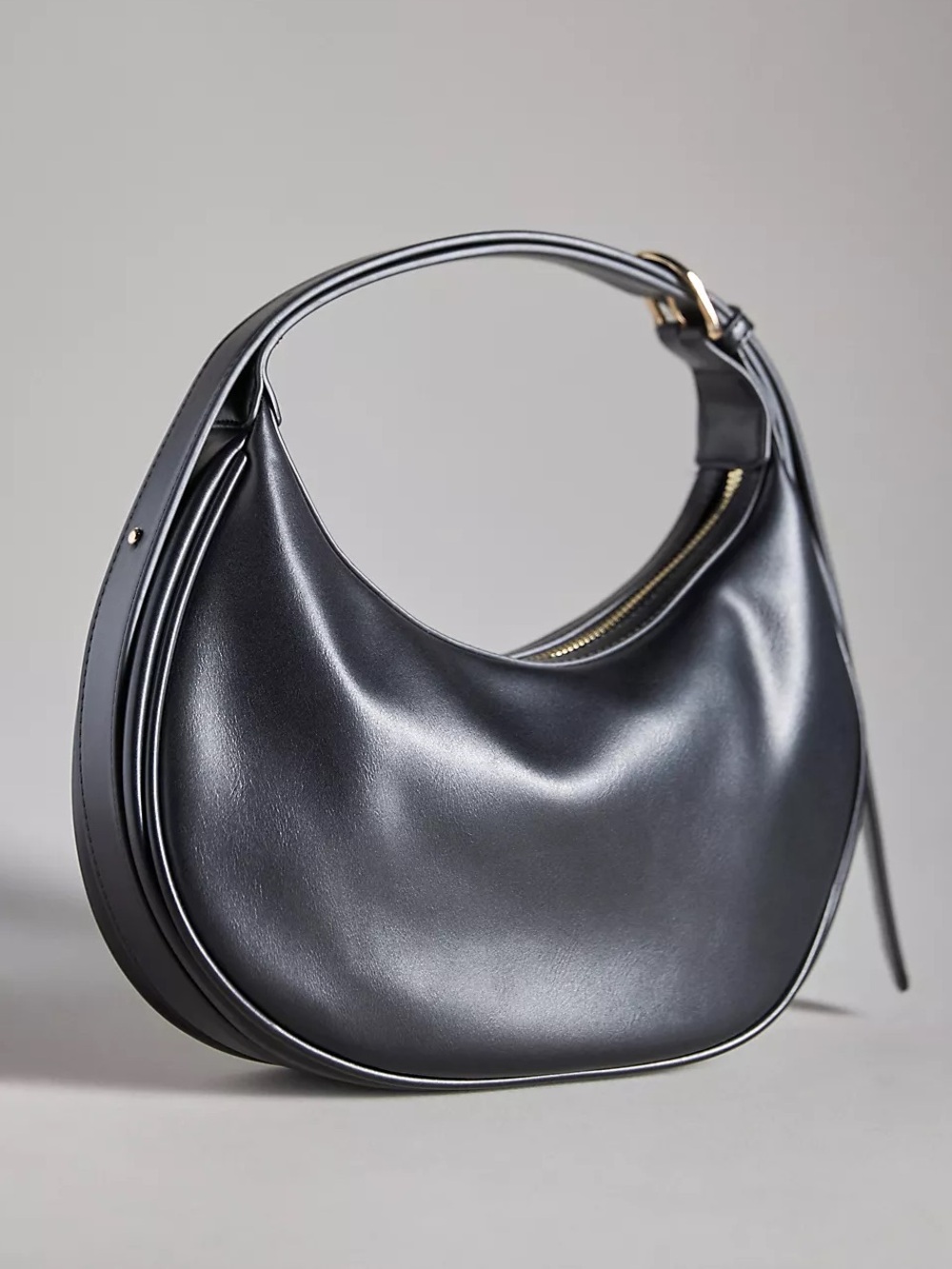 The Brea Faux Leather Shoulder Bag